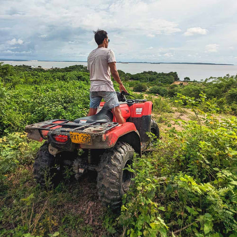 ATV island adventure in Tierra Bomba