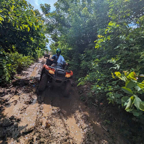 ATV island adventure - exploring scenic trails