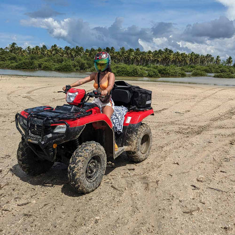 ATV island adventure - exploring scenic trails