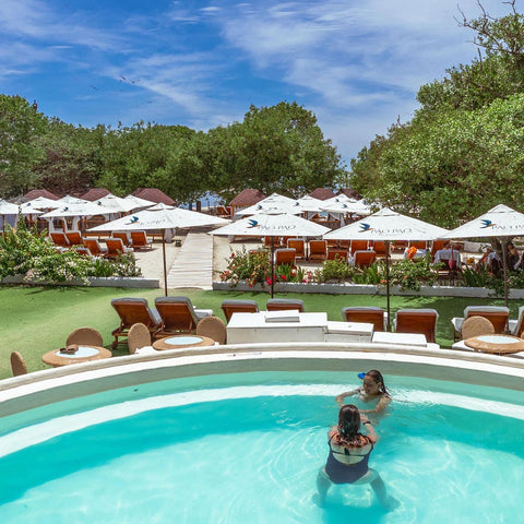 Adults Only beach clubs in Cartagena - Pao Pao Beach Club