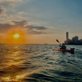 Kayak-Cartagena-at-sunset
