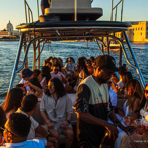 Sunset Golden Hour: Cartagena's Top Boat Party
