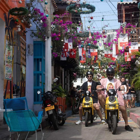 Top Sights E-Scooter Tour Cartagena