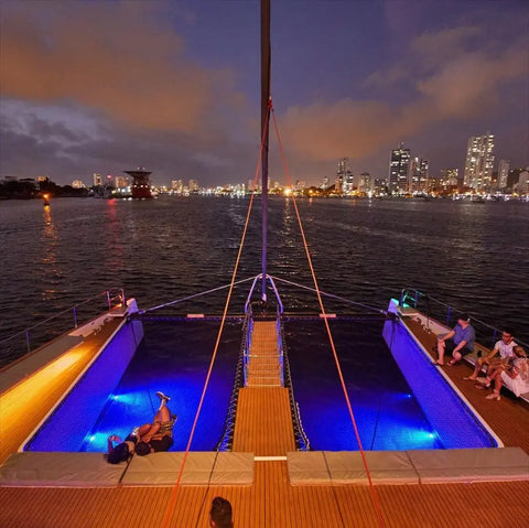 Cartagena bay sunset cruise by Catamaran - Juan Ballena | Travel Experiences in Cartagena